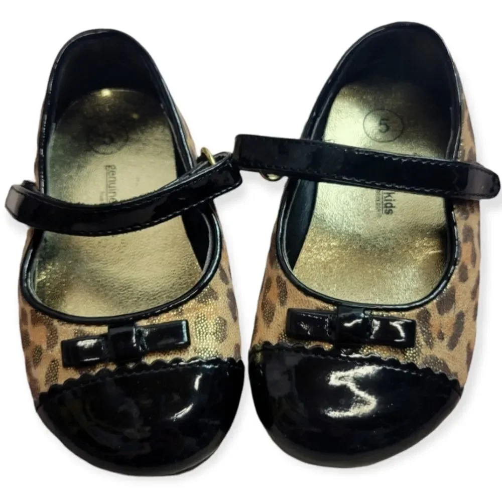 Oshkosh leopard Mary Jane shoes 5